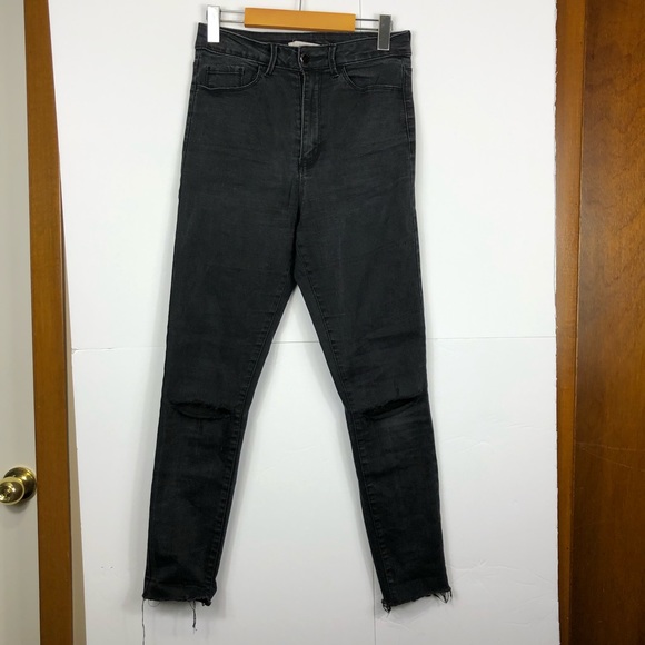 Forever 21 High Waisted Skinny Jeans Sz 27 - Picture 3 of 8